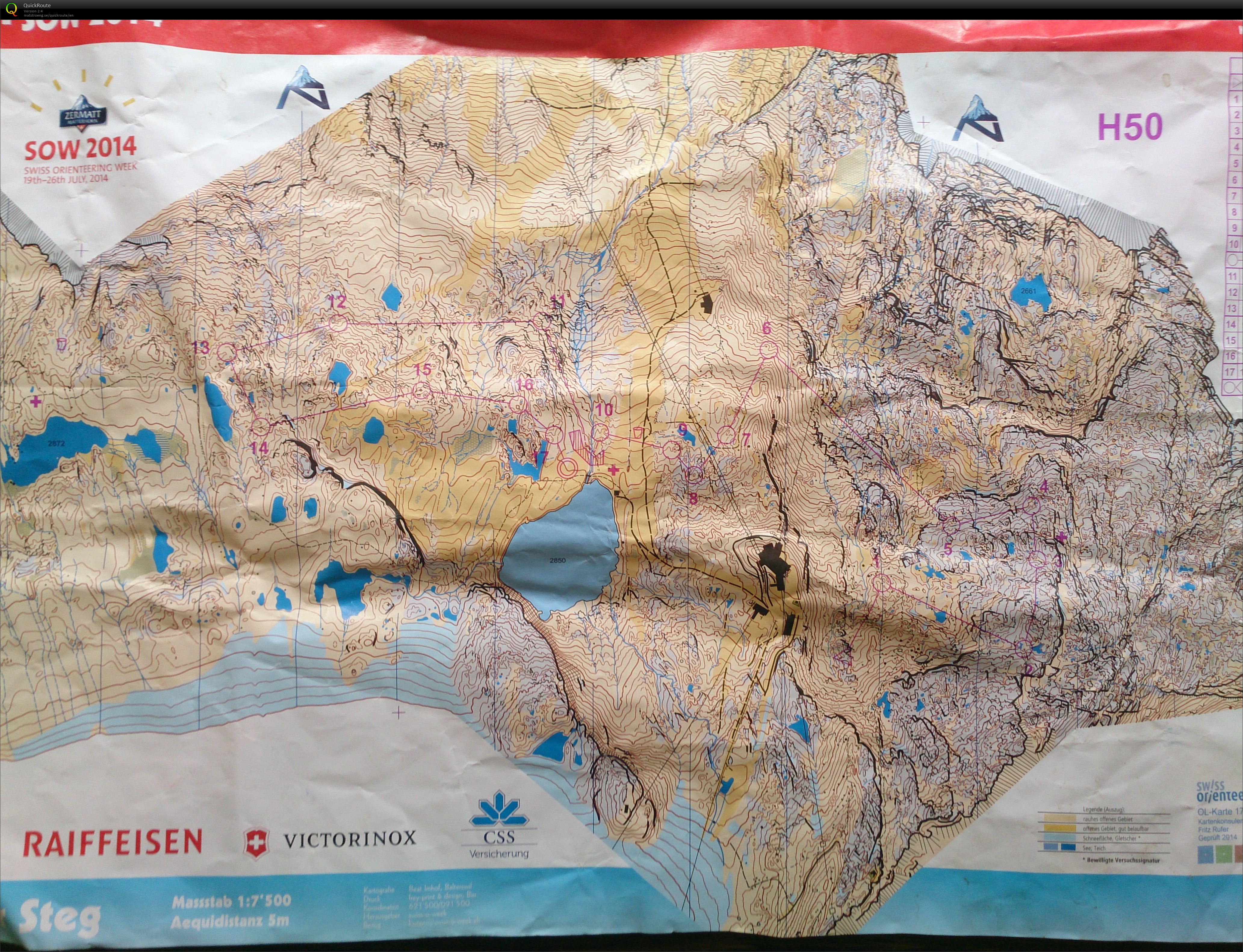 Swiss o-week 2014 E5 (25/07/2014)