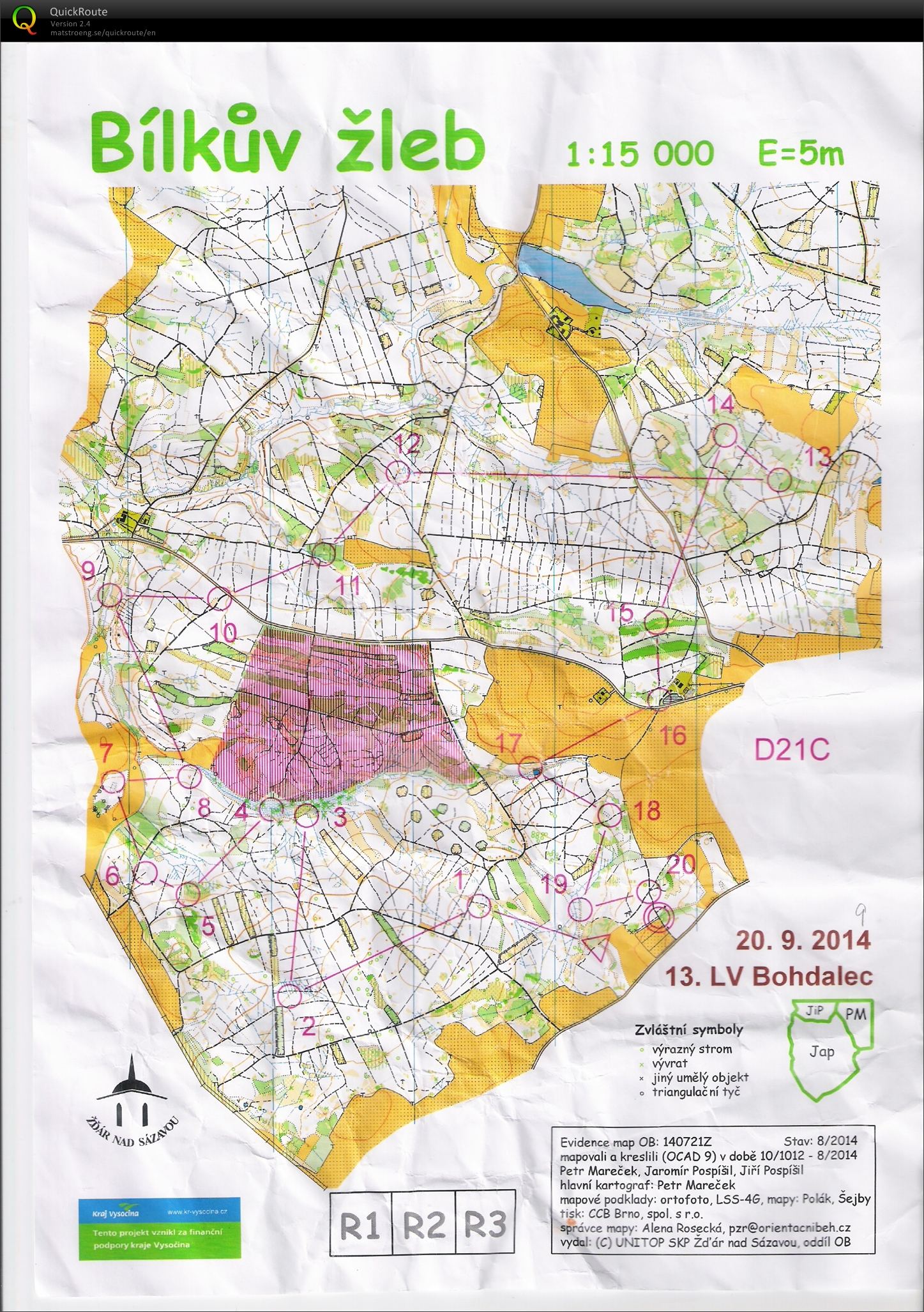 13. LV - Bohdalec (2014-09-20)