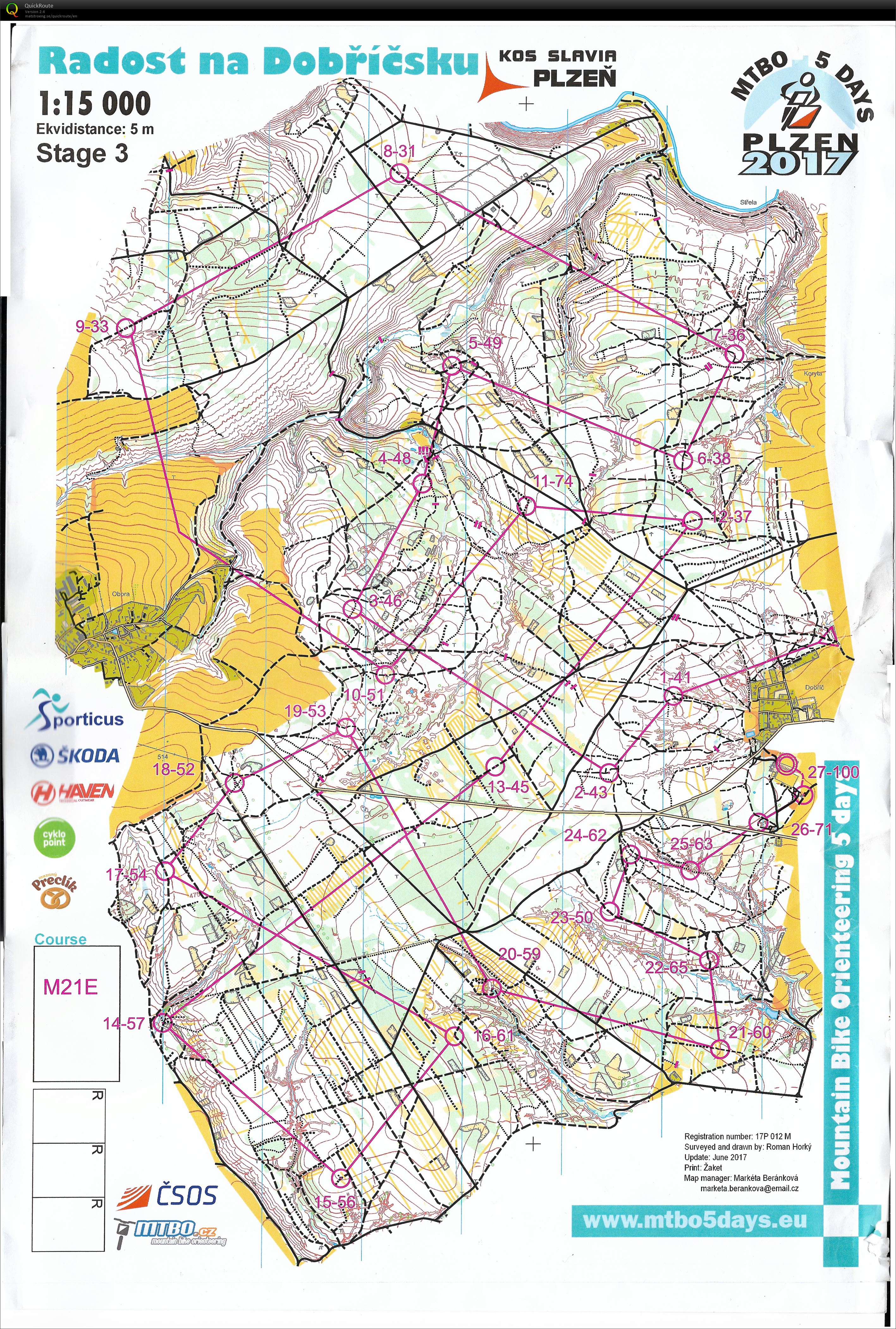 ČP MTBO (08/07/2017)